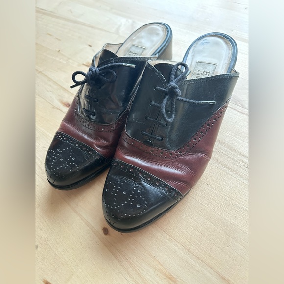 Vintage Leather Brogue Mules - Picture 8 of 8